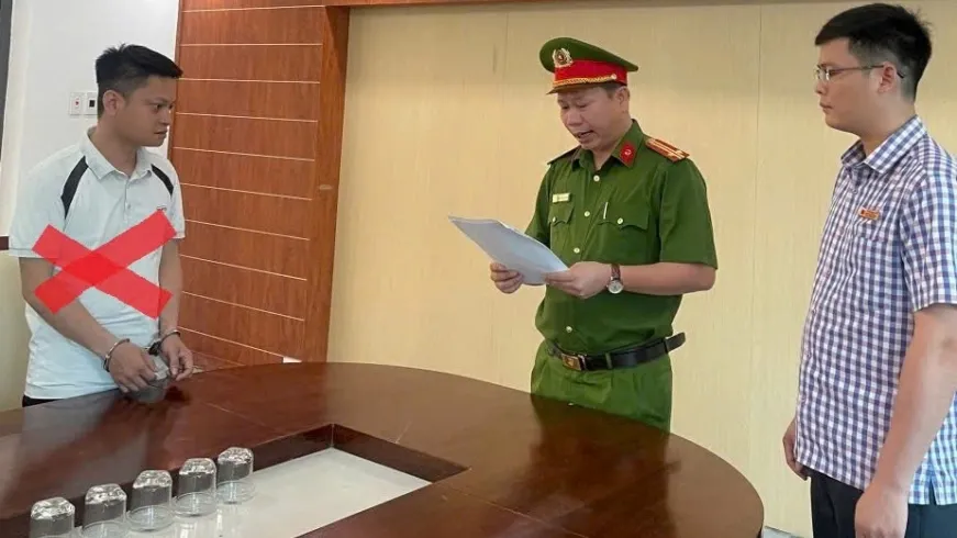 Bắt nguyên cán bộ Ban giải phóng mặt bằng lừa đảo chiếm đoạt tài sản