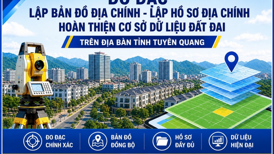 Tuyên Quang: Phấn đấu hoàn thành cơ sở dữ liệu đất đai theo phương châm “6 rõ”