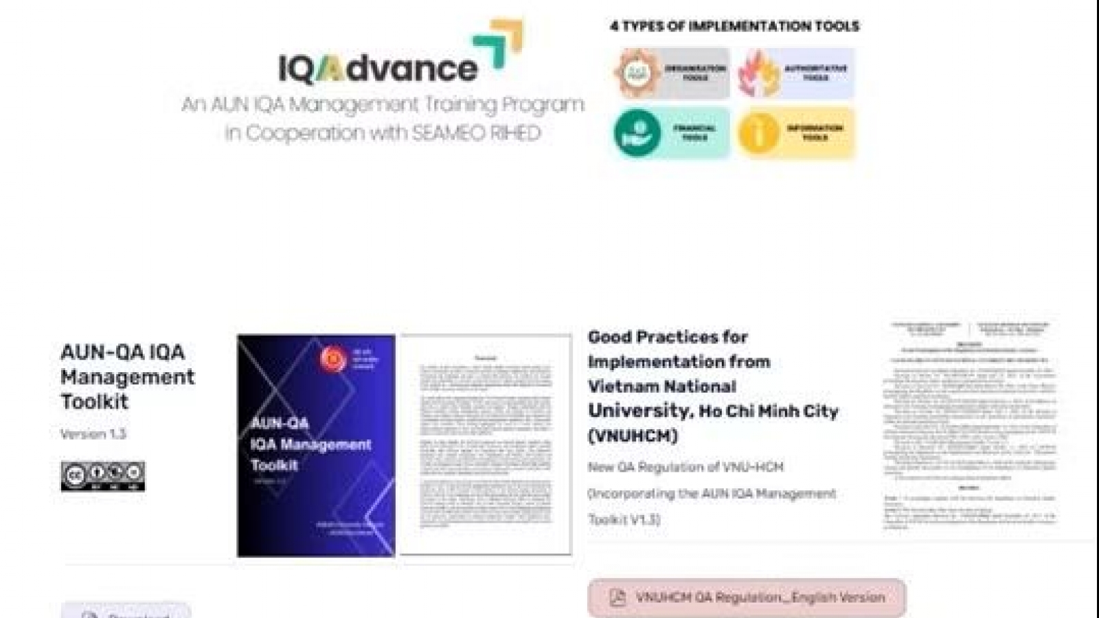 ASEAN shares VNU-HCM’s quality assurance framework as best practice