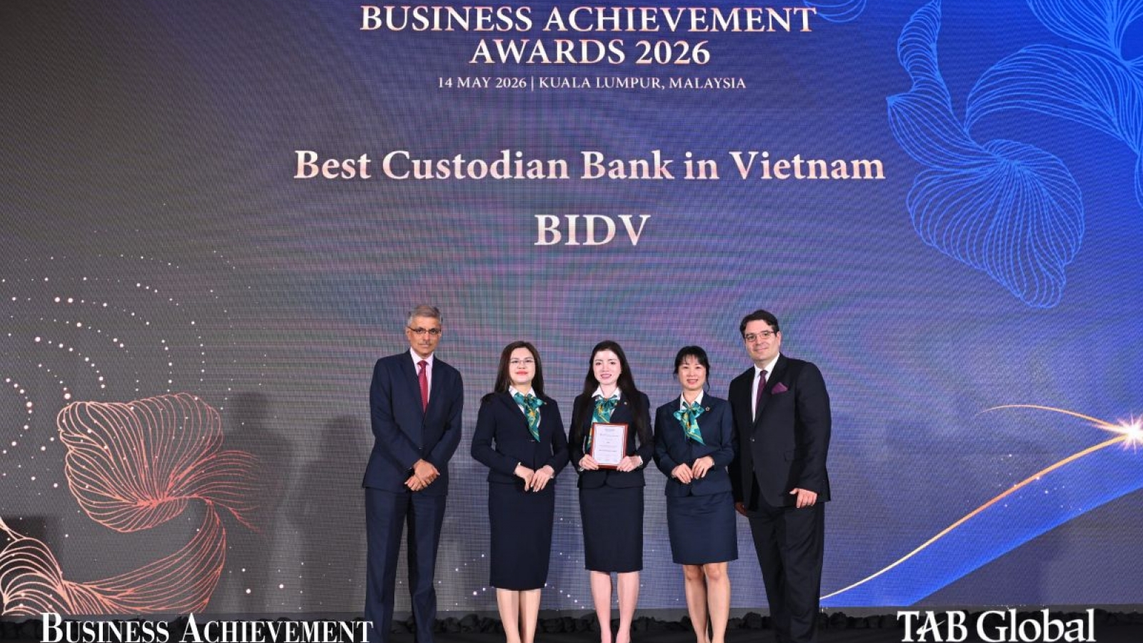 BIDV giữ vững vị thế Ngân hàng lưu ký tốt nhất Việt Nam