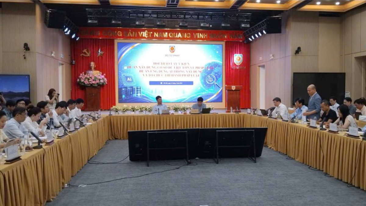 Phát triển trí tuệ nhân tạo (AI) chuyên ngành tư pháp