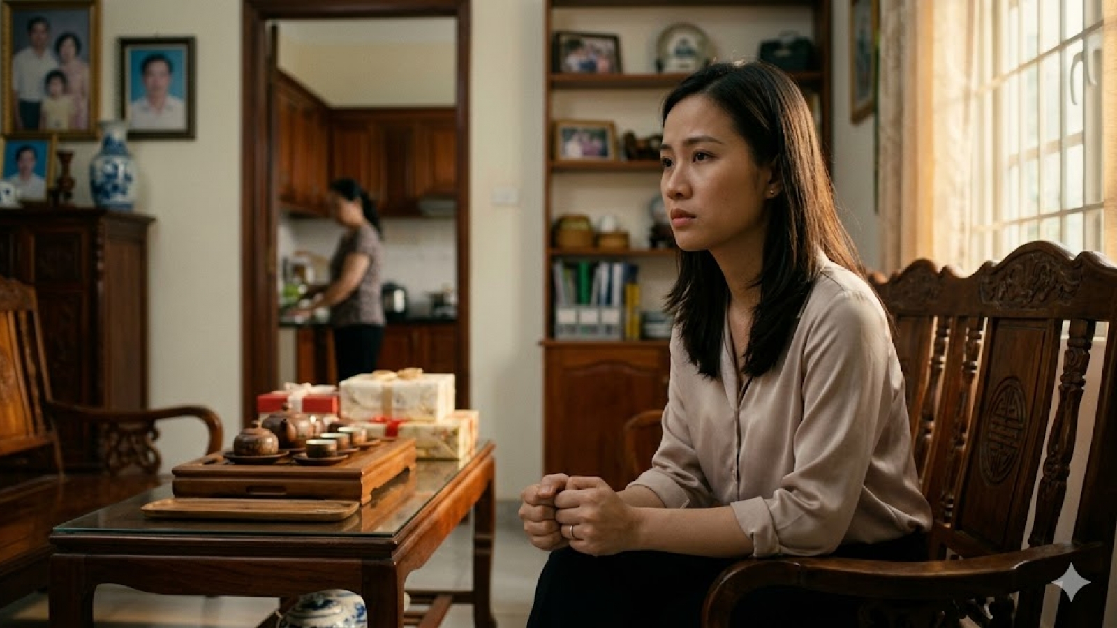 Mẹ anh sắc sảo quá, em bỗng thấy e dè trước ngưỡng cửa hôn nhân