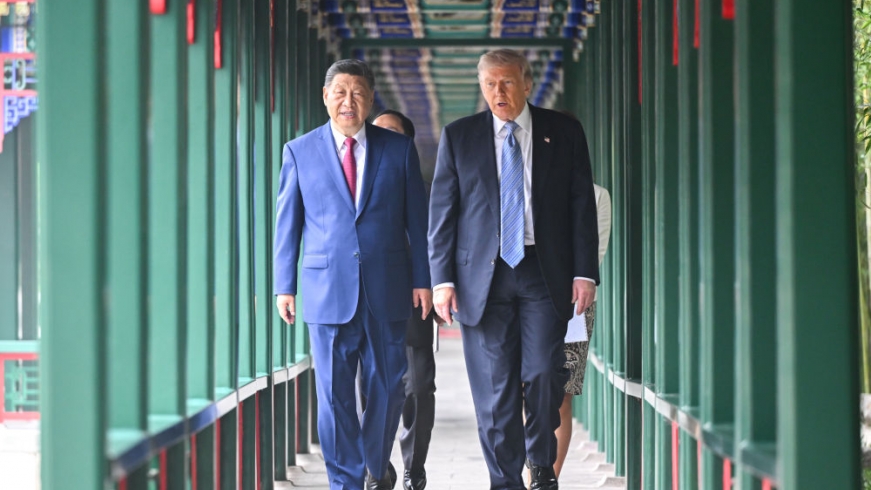 Tổng thống Mỹ Donald Trump kết thúc chuyến thăm Trung Quốc