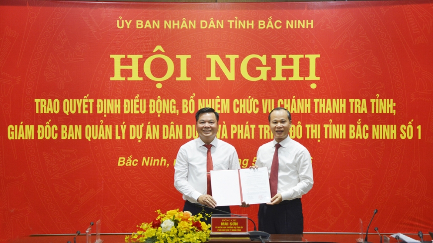 Ông Hồ Nguyên Hồng giữ chức Chánh Thanh tra tỉnh Bắc Ninh