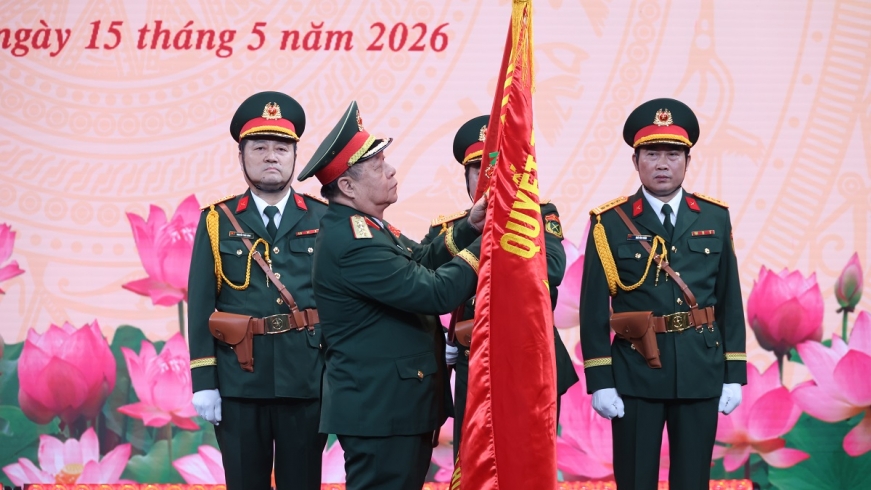 Trung tâm PT-TH Quân đội đón nhận Huân chương Bảo vệ Tổ quốc hạng Ba