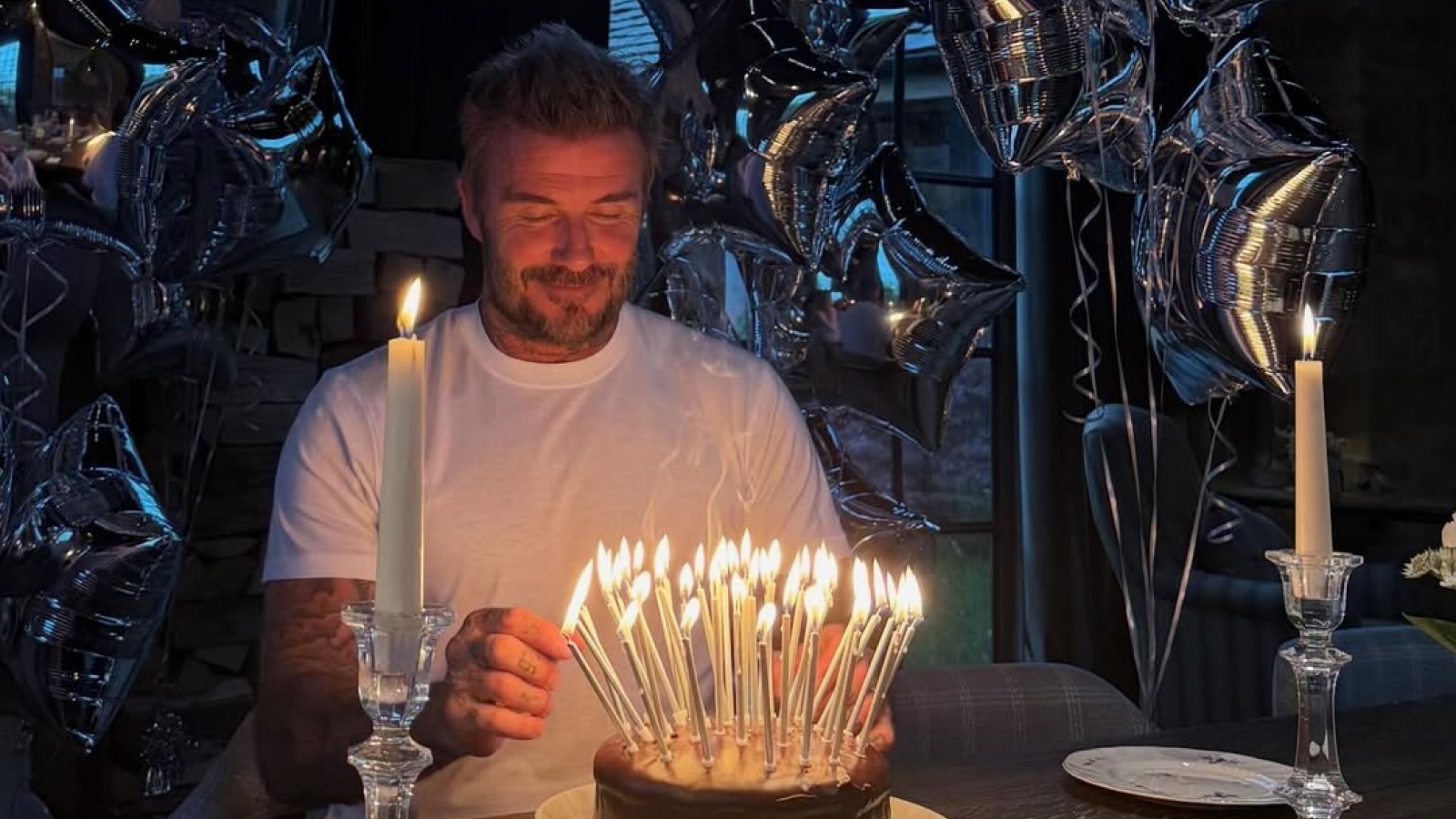 David Beckham đón sinh nhật ấm áp, gửi lời yêu thương tới gia đình trên Instagram