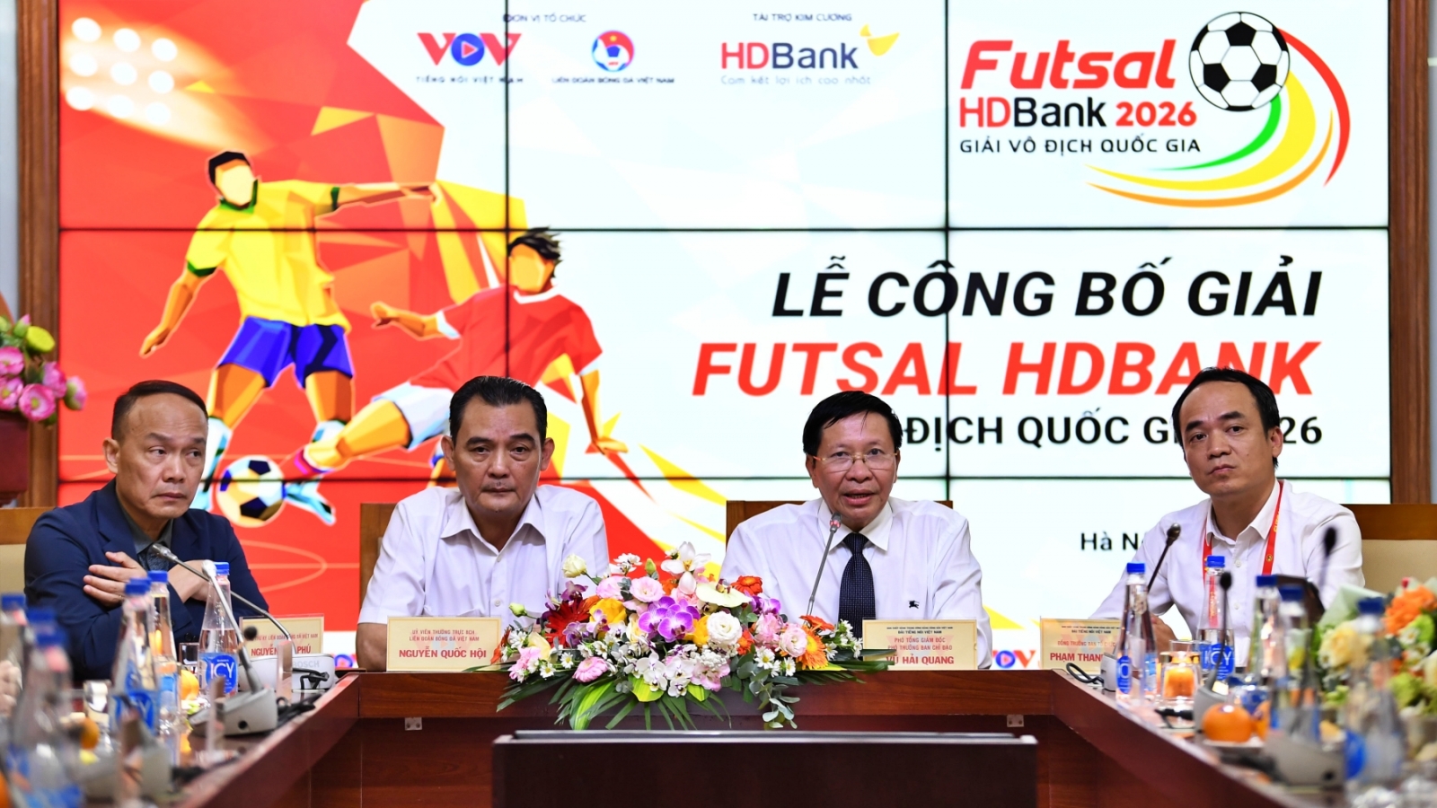Giải Futsal HDBank VĐQG 2026: Mỗi câu lạc bộ được dùng 1 ngoại binh
