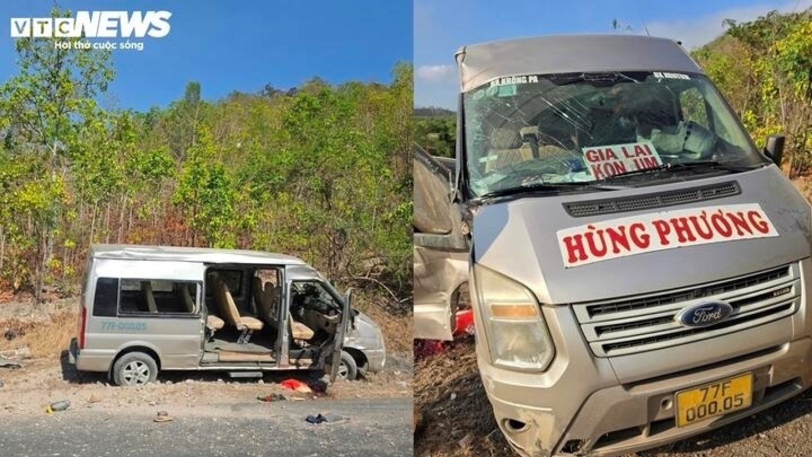 Tạm giữ tài xế xe khách gây tai nạn khiến 3 người tử vong ở Gia Lai