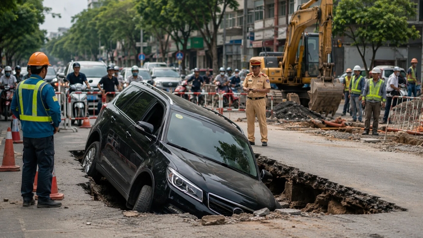Đang đi sụp hố, ai chịu trách nhiệm?