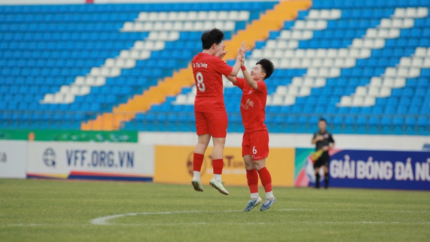 Kết quả giải nữ Cúp Quốc gia 2026: Phong Phú Hà Nam tạo cơn mưa bàn thắng