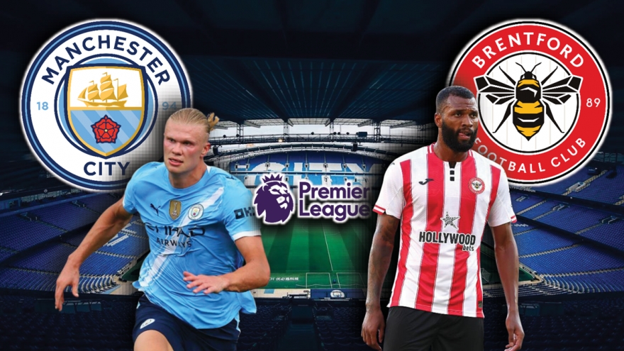 Dự đoán kết quả và đội hình ra sân trận Man City vs Brentford