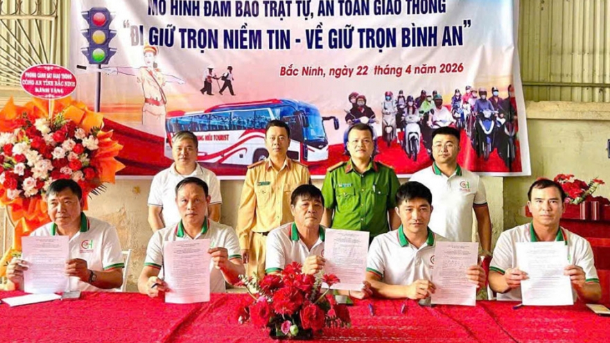 Xây dựng 20 mô hình quần chúng bảo đảm trật tự giao thông tại Bắc Ninh
