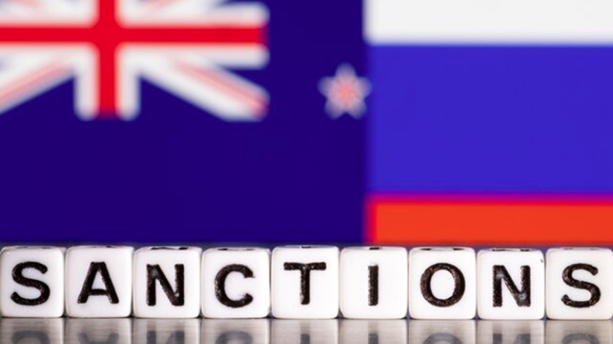 New Zealand áp lệnh trừng phạt mới với 20 cá nhân và thực thể ủng hộ Nga