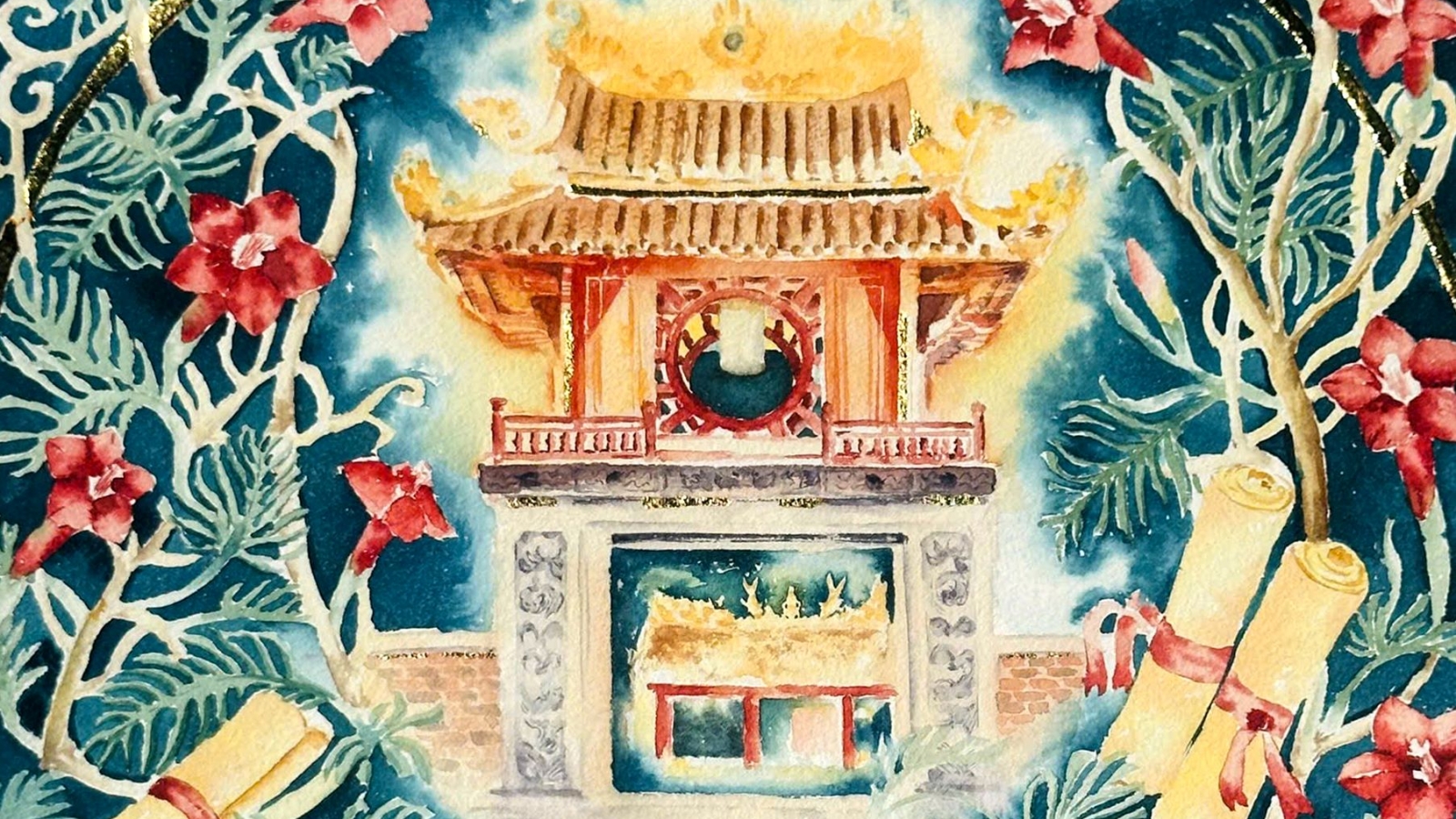 Triển lãm “Sĩ tử 3 - Chuyện sĩ tử” tái hiện tinh thần sĩ tử giữa lòng Văn Miếu