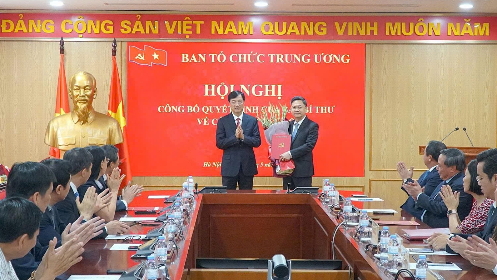 Ông Hà Minh Hải giữ chức Phó Trưởng Ban Tổ chức Trung ương