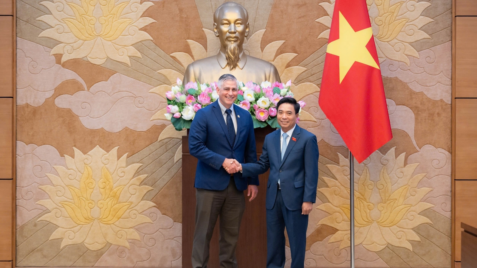 Phó Chủ tịch Quốc hội Nguyễn Doãn Anh tiếp Đoàn nghị sĩ Hoa Kỳ
