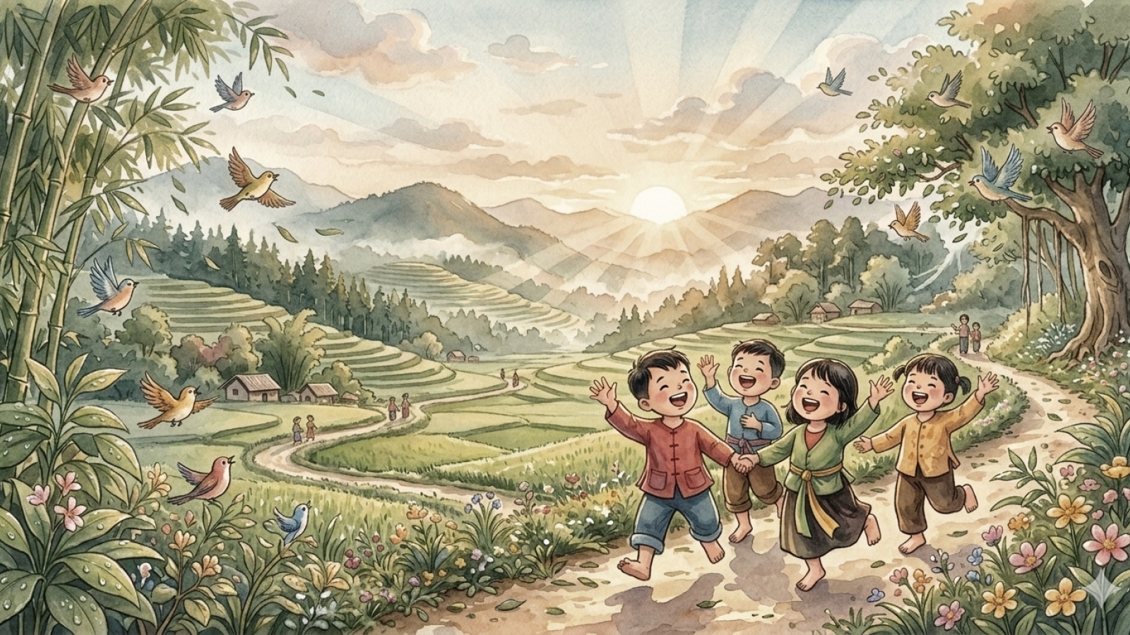Reo vang bình minh