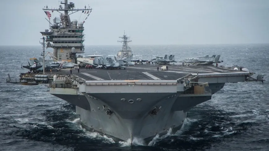 Tàu sân bay hạt nhân USS George Washington của Mỹ quay lại Nhật Bản