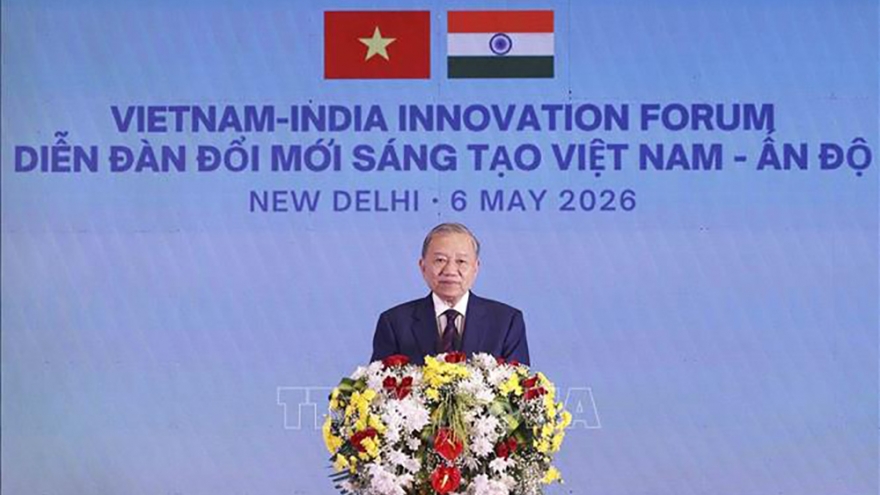 Tổng Bí thư, Chủ tịch nước: Hợp tác Việt Nam - Ấn Độ cần nâng lên tầm cao mới