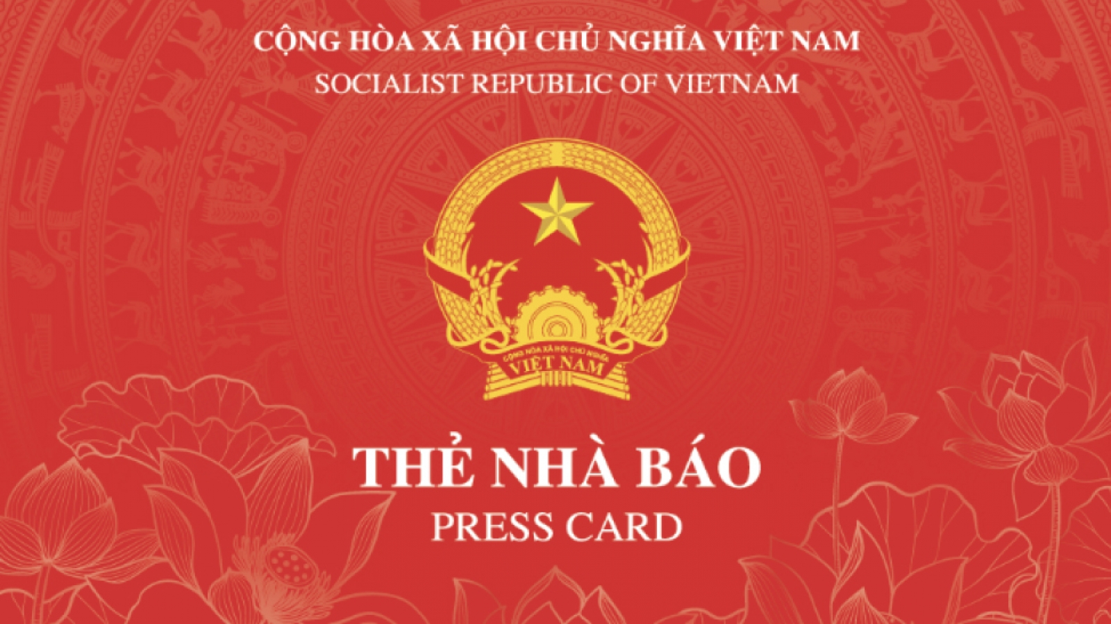 Mẫu thẻ nhà báo mới kỳ hạn 2026 - 2030 và quy định về thông tin trên thẻ