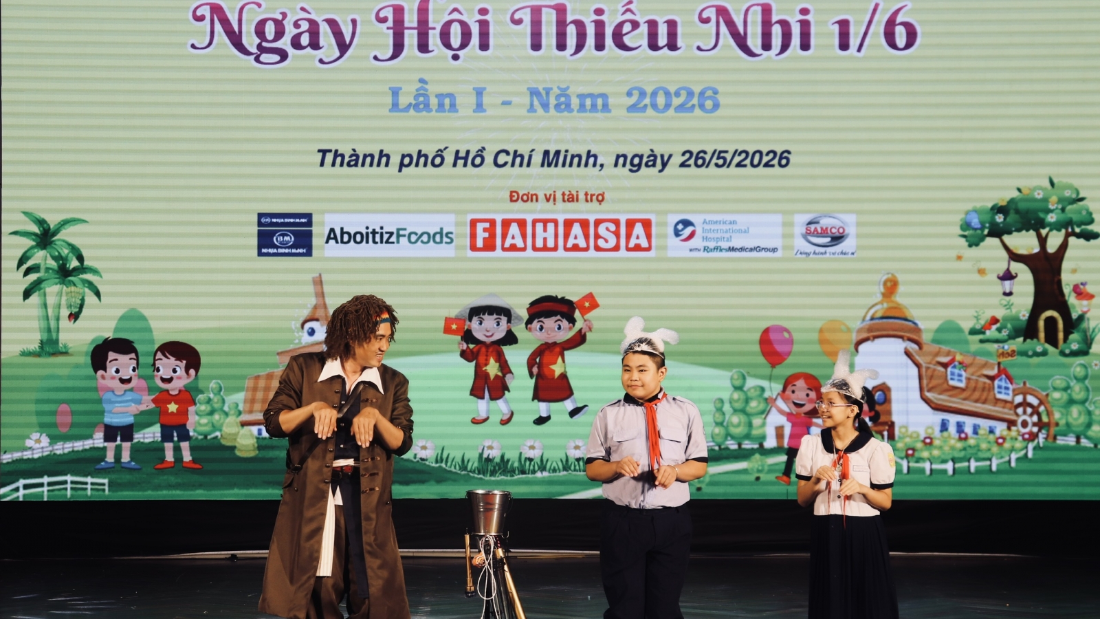 Hơn 1 tỷ đồng chăm lo cho trẻ em tại TP.HCM dịp Tết thiếu nhi 1/6