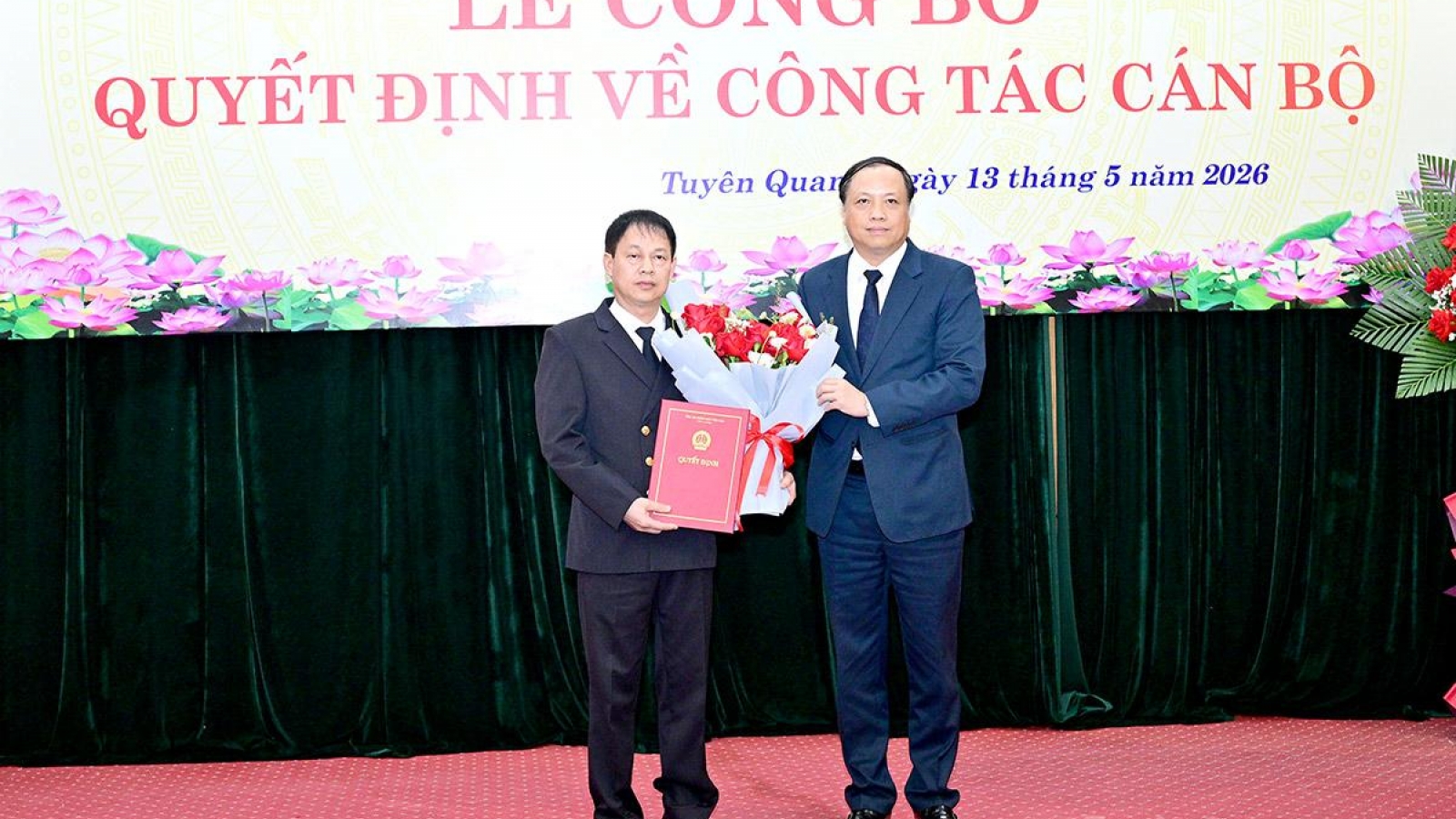 Công bố Quyết định điều động, bổ nhiệm Chánh án Tòa án nhân dân tỉnh Tuyên Quang