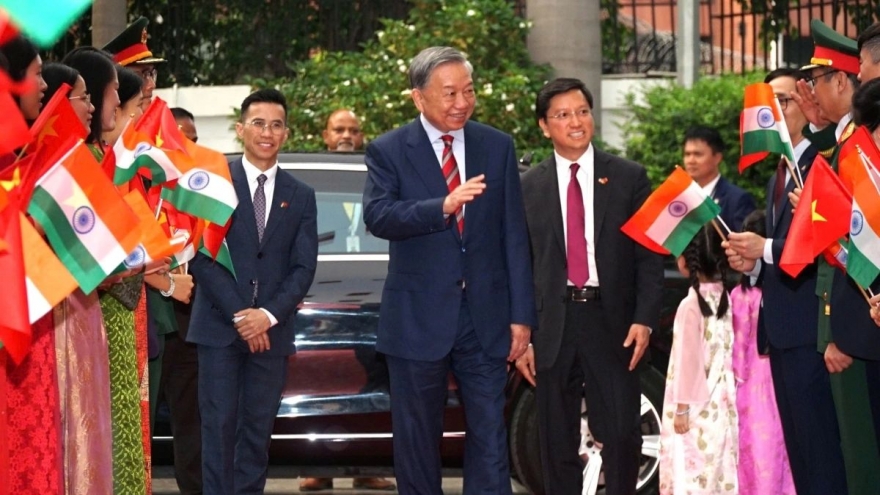 Top leader lauds Vietnamese community’s role in promoting Vietnam-India ties