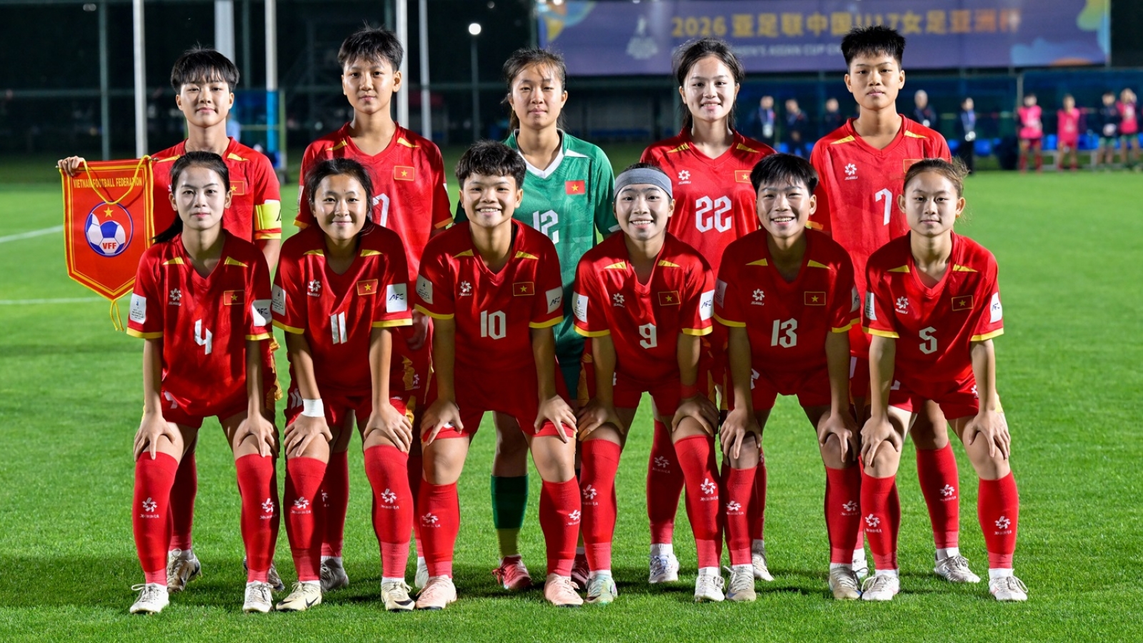 U17 nữ Việt Nam quyết tâm giành vé dự World Cup