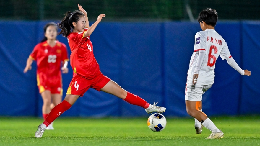 U17 nữ Việt Nam được thưởng lớn khi giành vé vào tứ kết giải châu Á