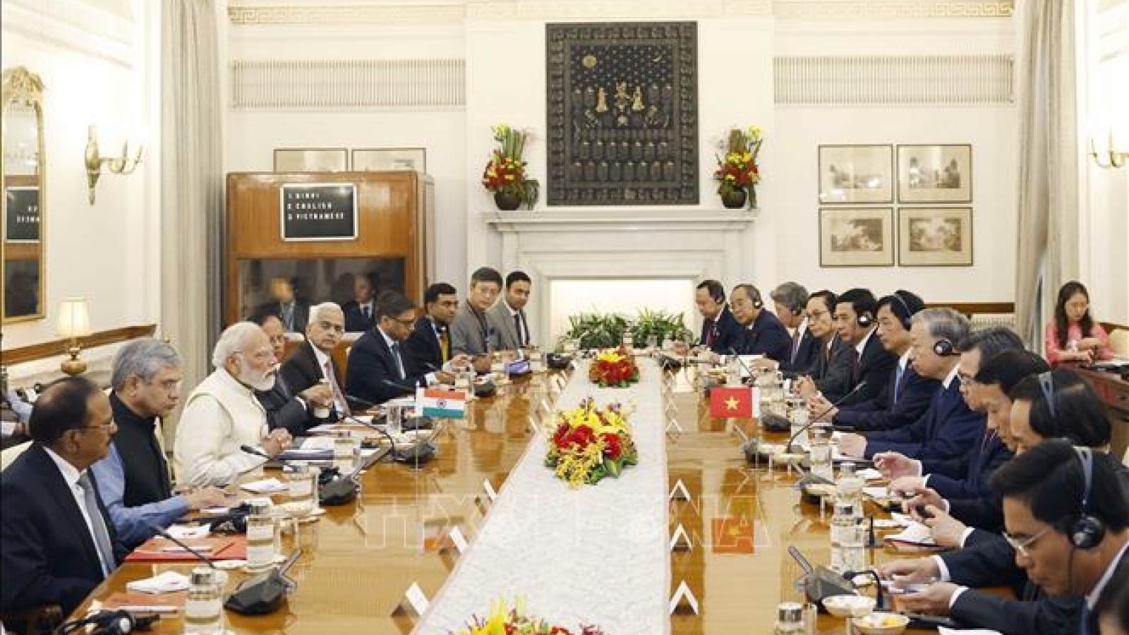 Tổng Bí thư, Chủ tịch nước Tô Lâm hội đàm với Thủ tướng Ấn Độ Narendra Modi