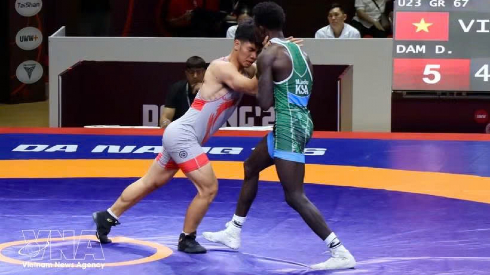 United World Wrestling’s U17 & U23 Asian Championships 2026 open in Da Nang