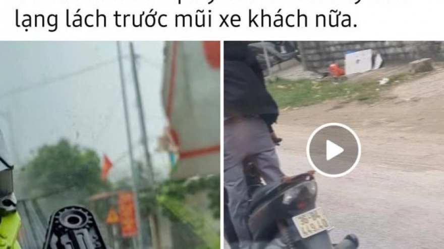 Người đàn ông buông hai tay lái xe trên QL1A: Xác minh mắc bệnh, không xử phạt