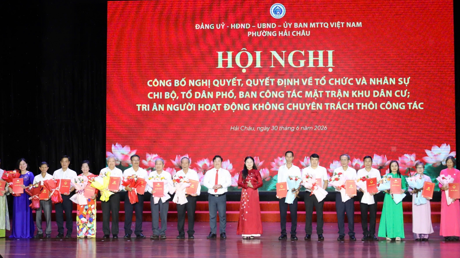 Phường Hải Châu ở Đà Nẵng giảm gần 85% số tổ dân phố sau sắp xếp
