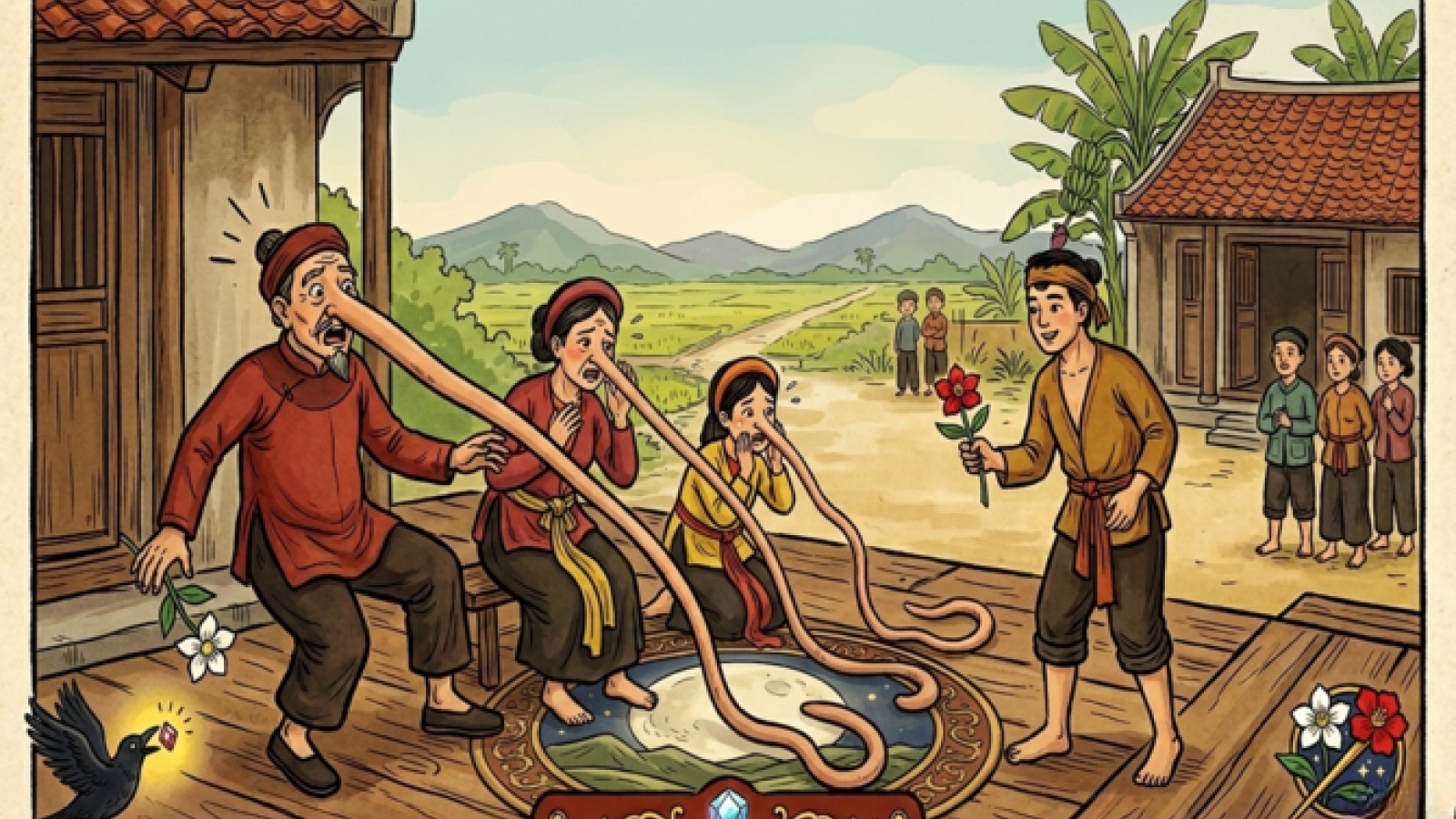 Truyện cổ tích “Mũi dài”