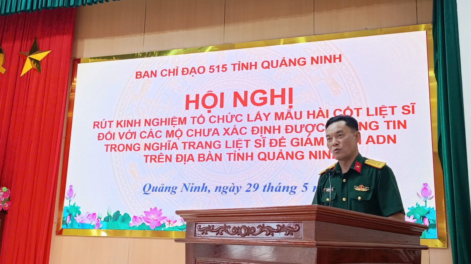 Quảng Ninh: Hơn 50% mộ liệt sỹ chưa xác định danh tính đã được lấy mẫu ADN