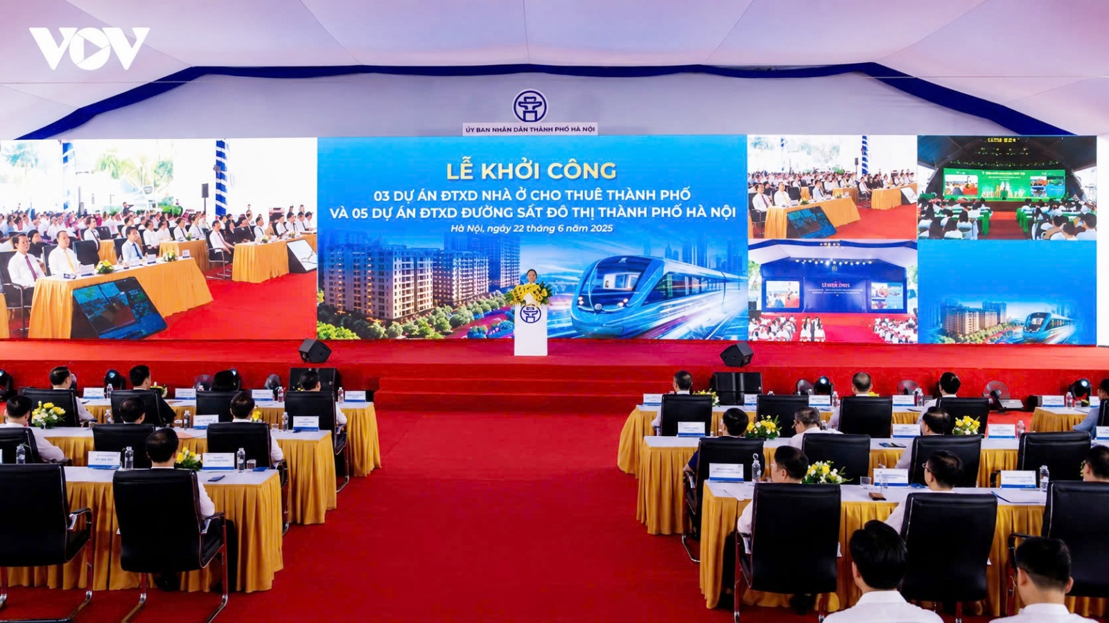 Hanoi launches five metro lines and three rental housing projects
