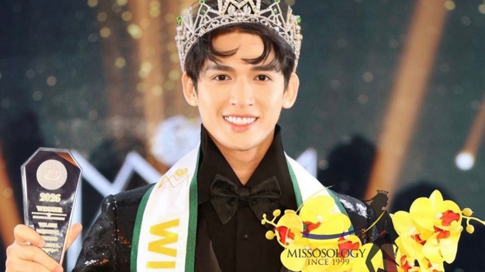 Vo Minh Thoai crowned Mister Majestic 2026, wins three side awards