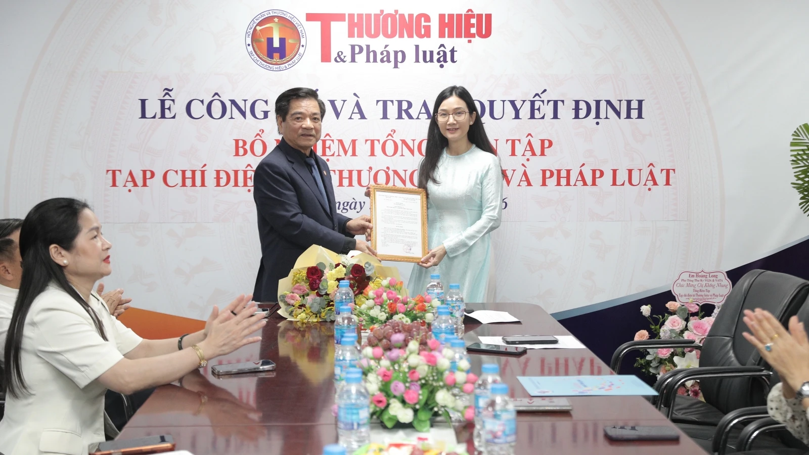 Tạp chí điện tử Thương hiệu và Pháp luật có Tổng biên tập mới