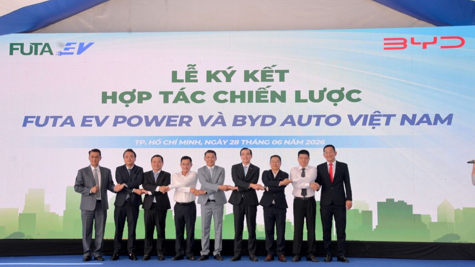 Futa EV Power và BYD Auto Việt Nam phát triển hạ tầng sạc xe điện
