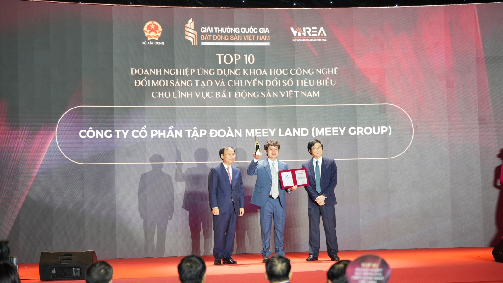 Meey Group được vinh danh tại Giải thưởng quốc gia bất động sản Việt Nam lần 2
