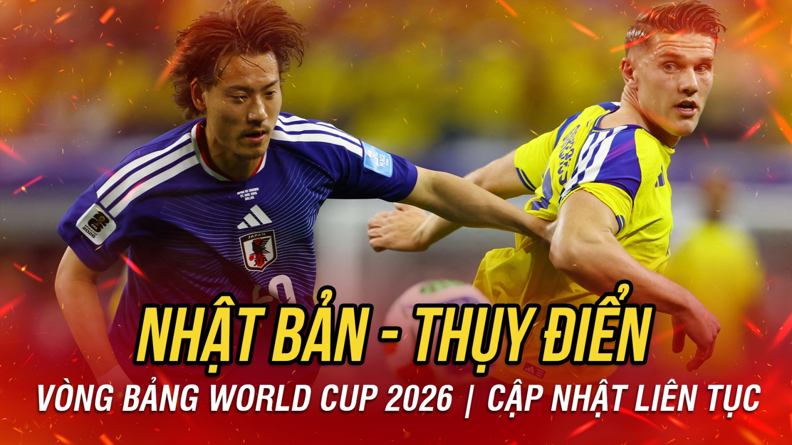 Trực tiếp Nhật Bản 0-0 Thụy Điển: Sôi động từ những phút đầu