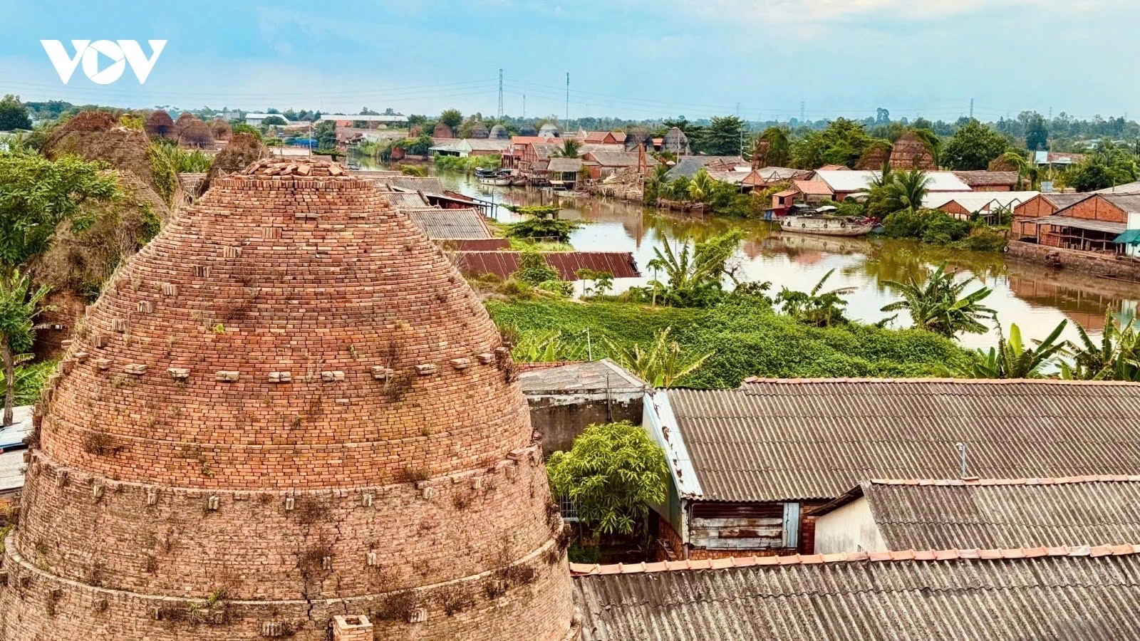 A brick kiln village reborn as a tourist destination in Mekong Delta