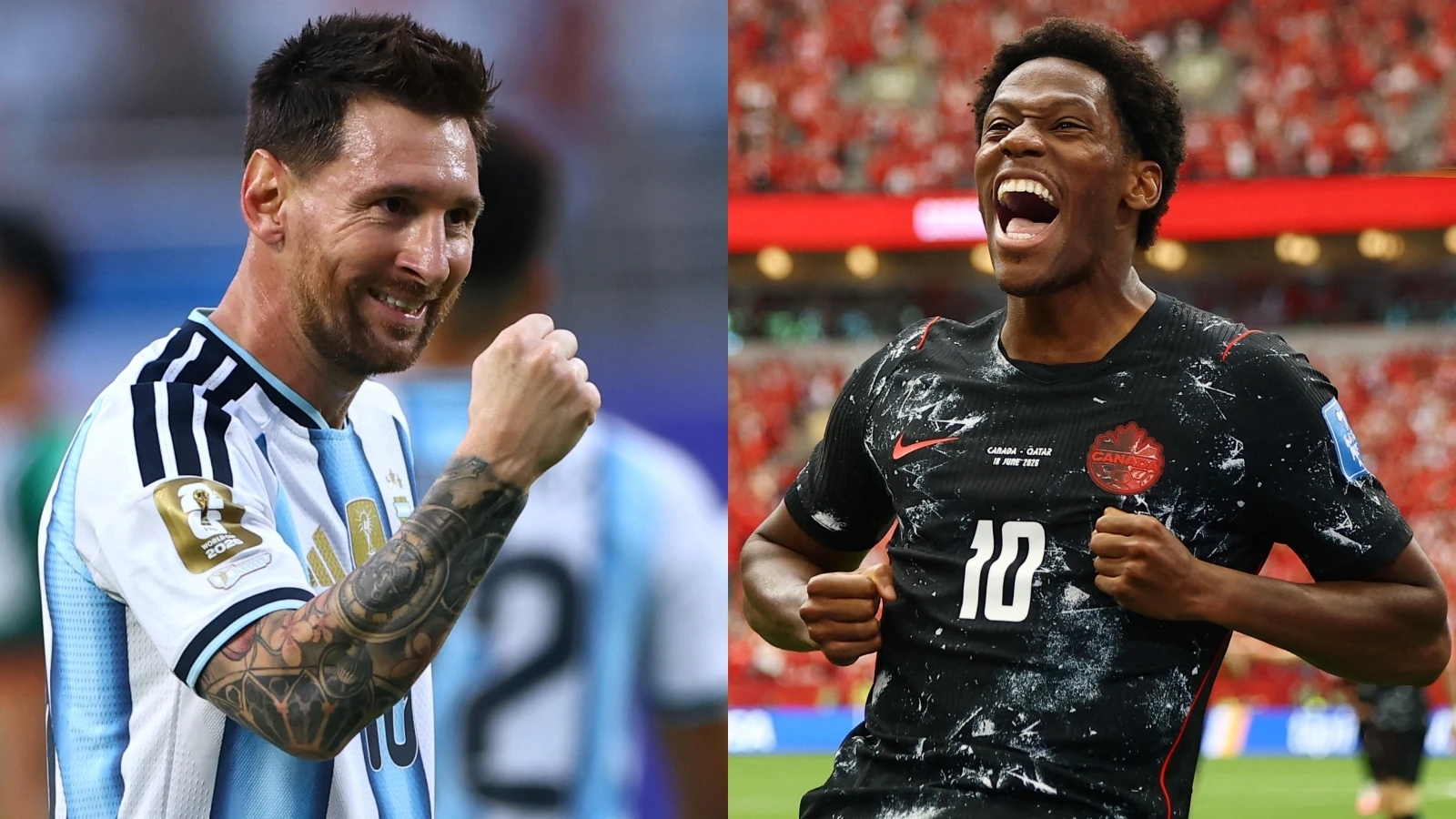 Bảng xếp hạng Vua phá lưới World Cup 2026: Tiền đạo Canada sánh ngang Messi