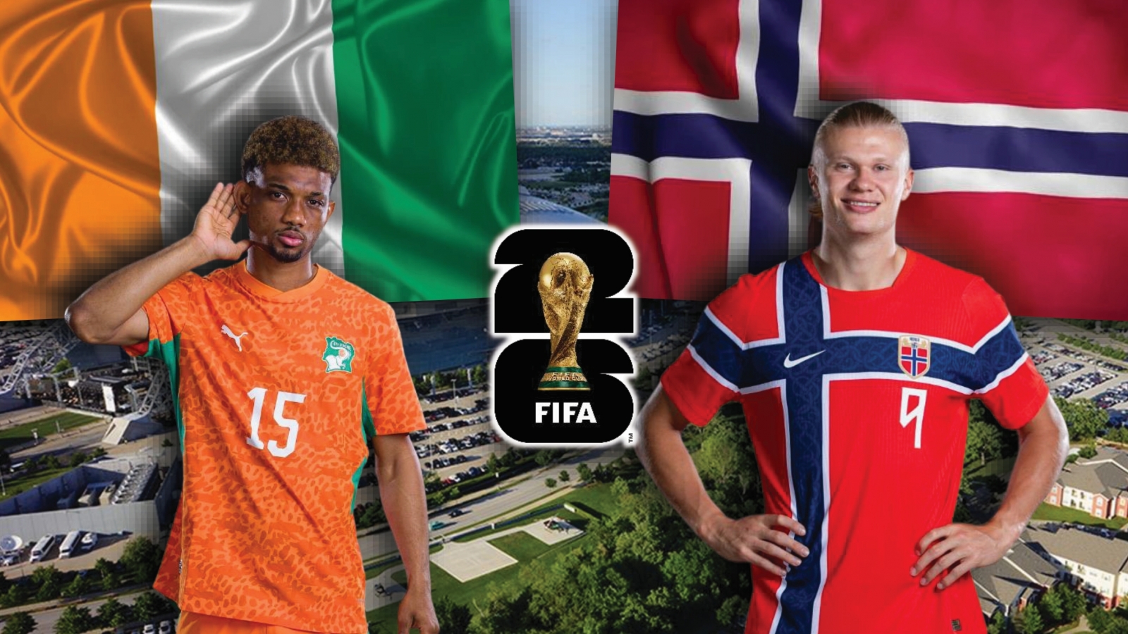 Dự đoán kết quả và đội hình ra sân trận Bờ Biển Ngà vs Na Uy World Cup 2026