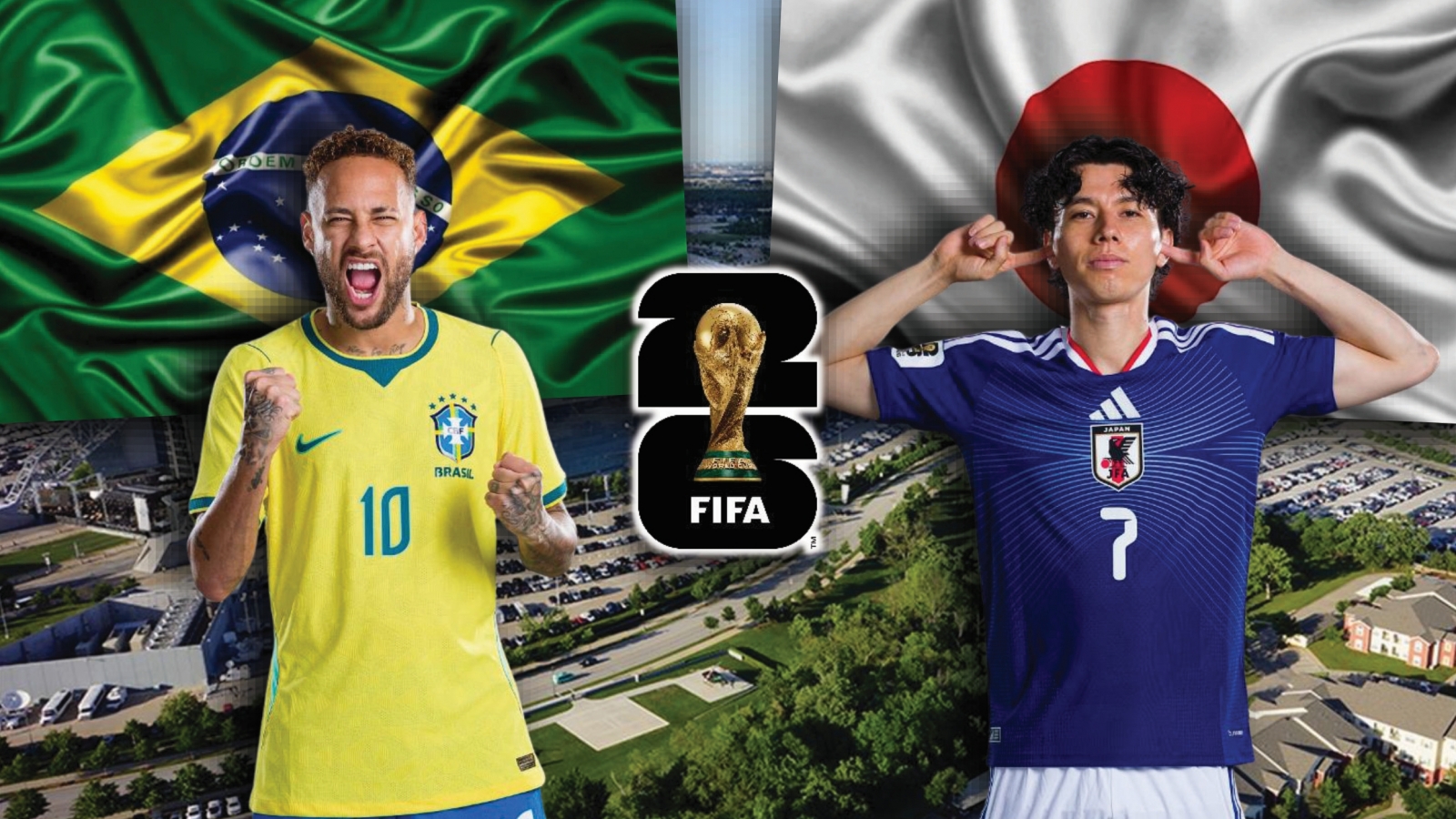 Dự đoán kết quả và đội hình ra sân trận Brazil vs Nhật Bản World Cup 2026