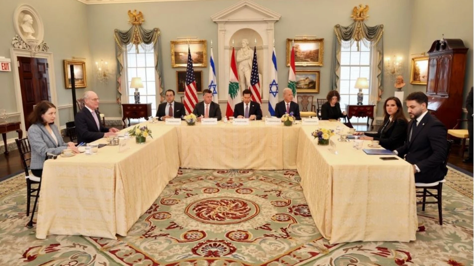 Mỹ tuyên bố đàm phán Israel - Lebanon đạt tiến triển về chính trị lẫn an ninh