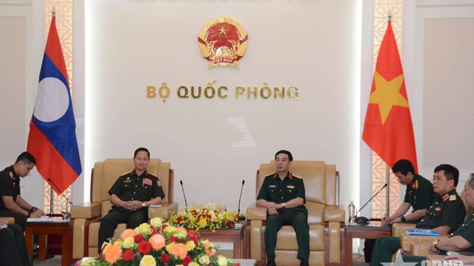 Đại tướng Phan Văn Giang tiếp Phó Thủ tướng, Bộ trưởng Bộ Quốc phòng Lào