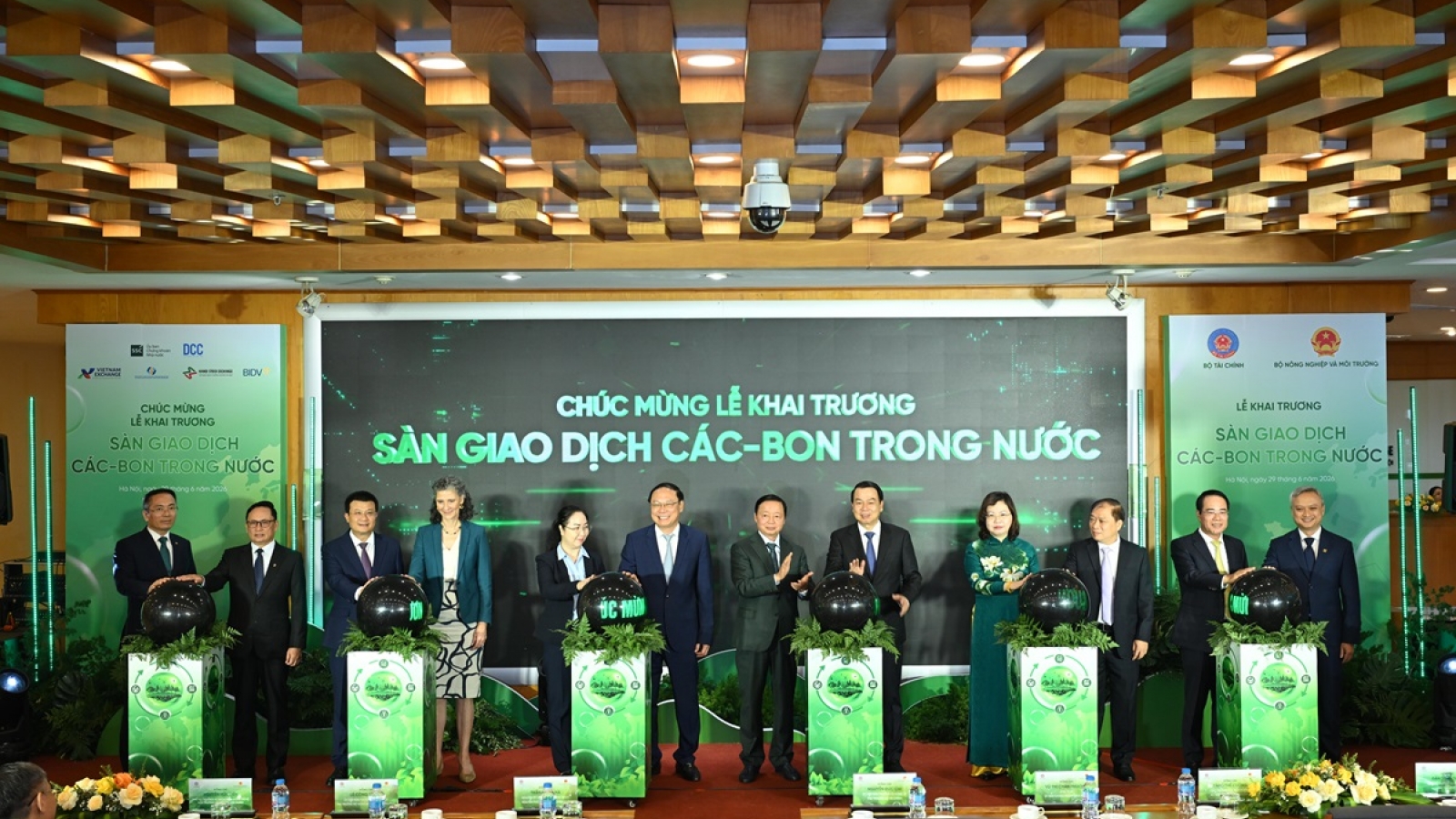 Chính thức khai trương Sàn giao dịch các-bon, quyền phát thải trở thành hàng hóa