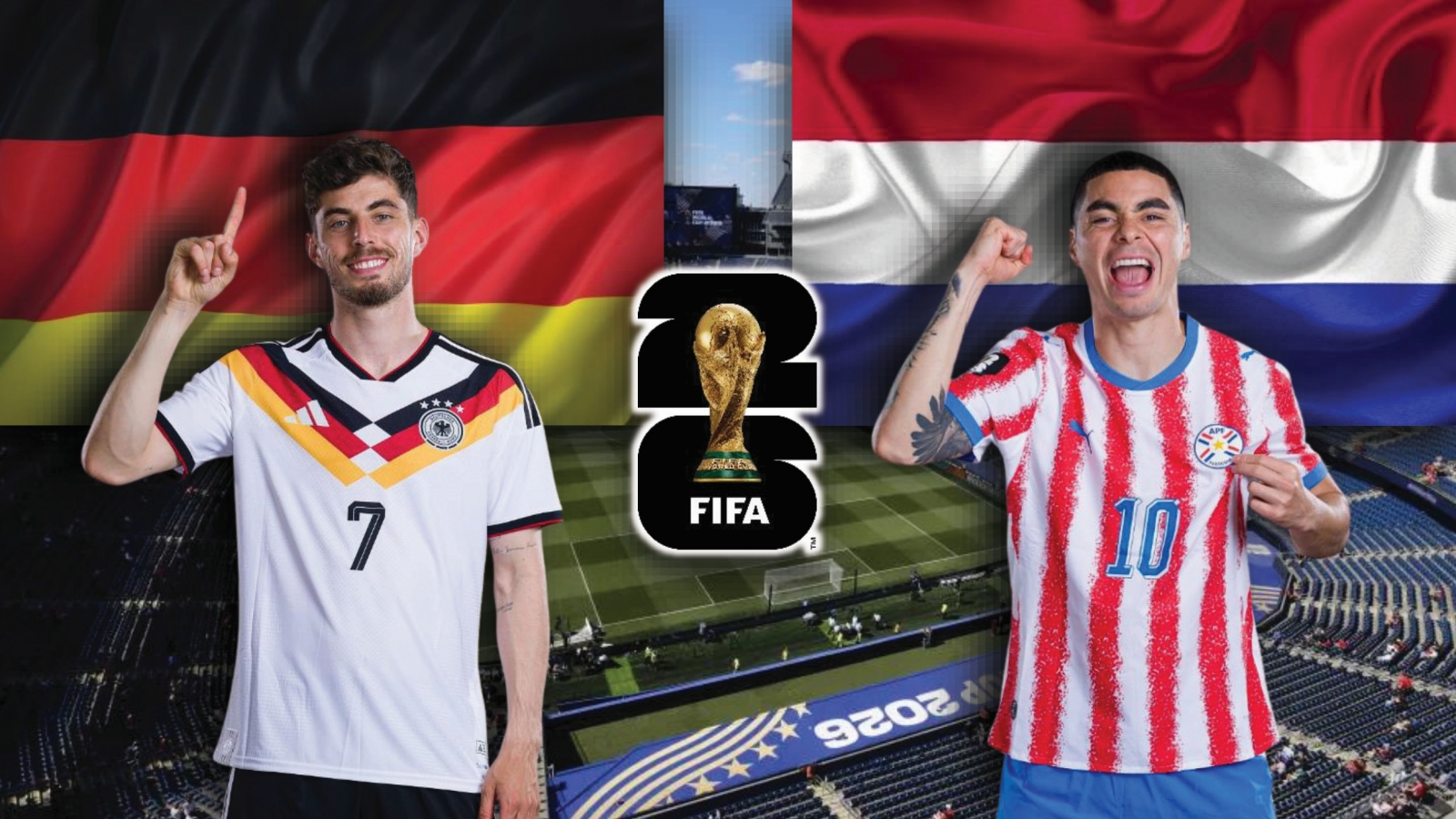 Dự đoán kết quả và đội hình ra sân trận Đức vs Paraguay World Cup 2026