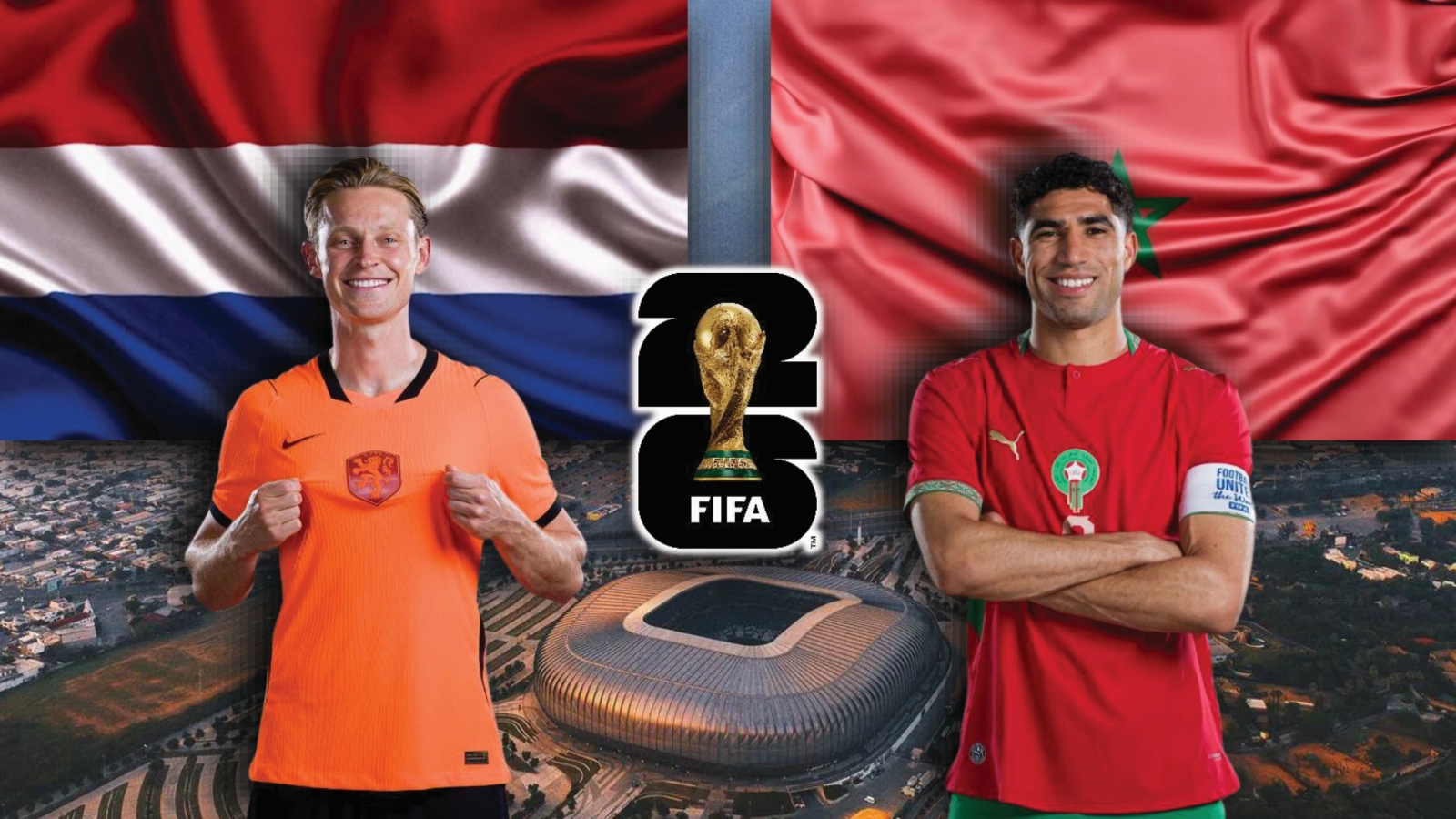 Dự đoán kết quả và đội hình ra sân trận Hà Lan vs Morocco World Cup 2026